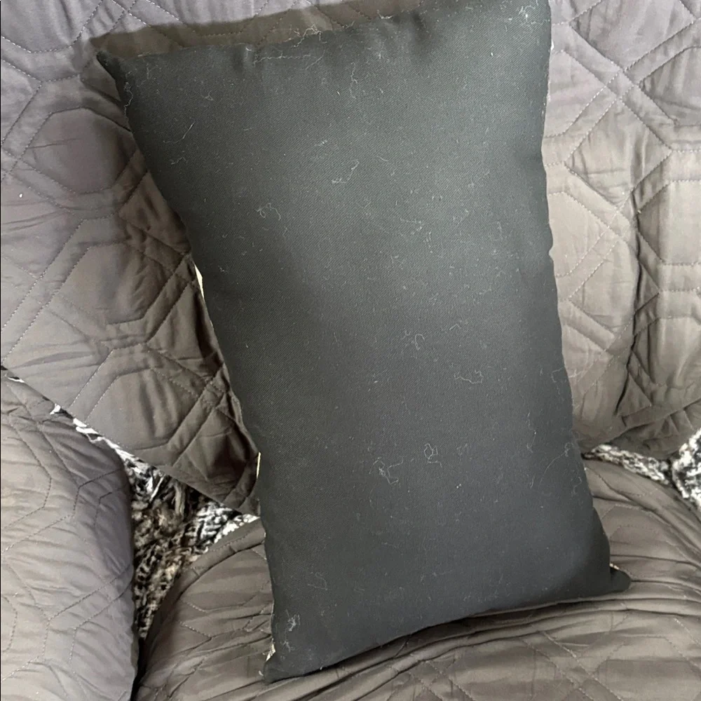 Halloween Ghost and Cat Decorative Pillow